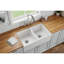 Elkay Fireclay 33" L x 20" W Double Basin Farmhouse Kitchen Sink-9254065