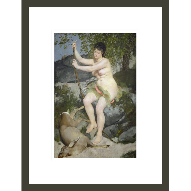 «Diana» par Pierre-Auguste Renoir, impression giclée encadrée, H 16,75 po x l 12,95 po