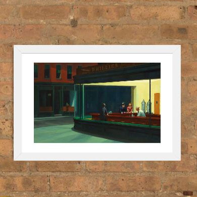 " Nighthawks, 1942 " by Edward Hopper