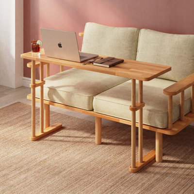 Table d'appoint rectangulaire en bois massif Brooklyn