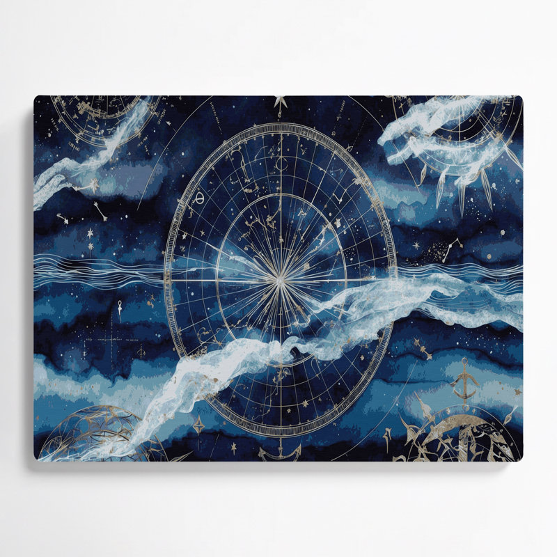 Art nautique gris, art nautique, H 11 po x l 14 po