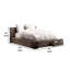 Lit plateforme avec rangement en bois massif Bernardino-351884202-351884199