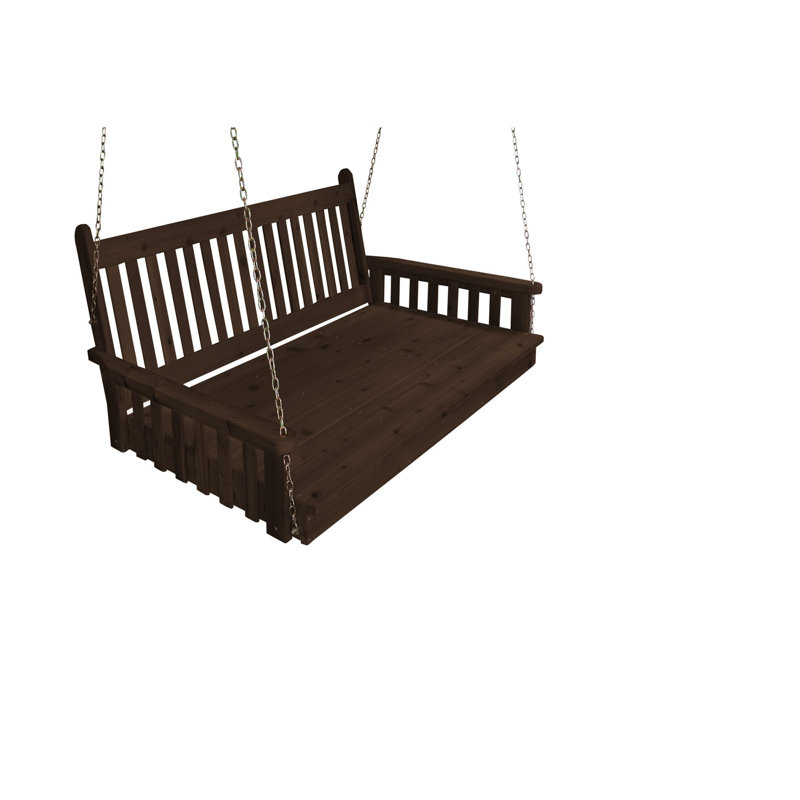 Balancelle Traditional, L 75 po, Noyer