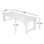 Banc de jardin POLYWOOD-21320359-21320367