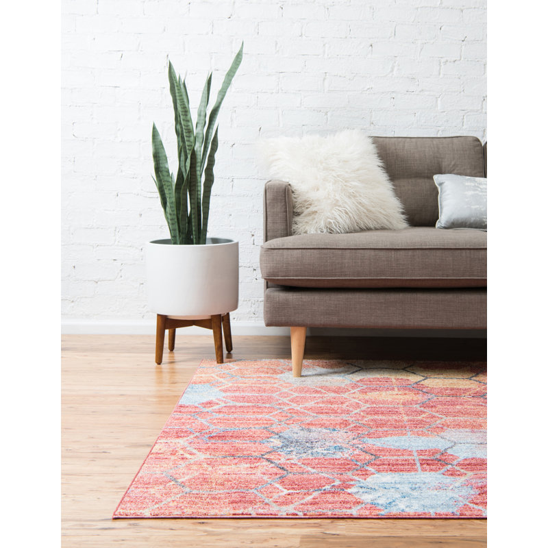 Beal Geometric Indoor Rug, Rectangle 10' x 13'1"