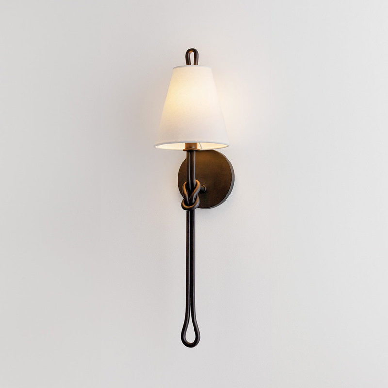 Alburgh Wall Sconce, Aged Iron