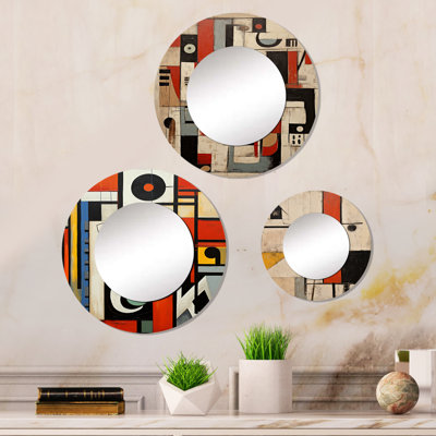 Chison Metal Round Mirror
