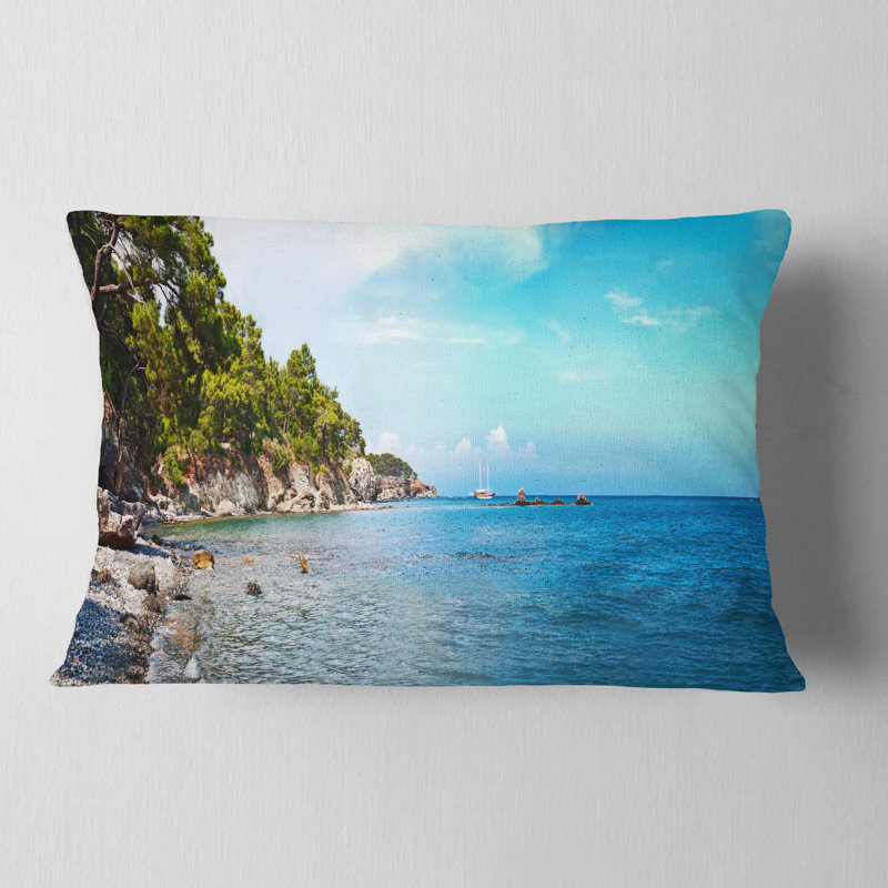 Coussin Wild Wild Beach Panorama View - Sea & Shore