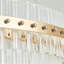 Light Unique Billie Oval Modern Glass Chandelier-87740018-87740019-88545807