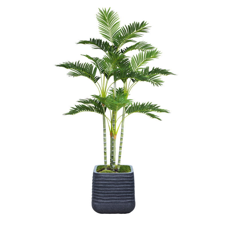 74,57 "palmier artificiel en pot, Noir