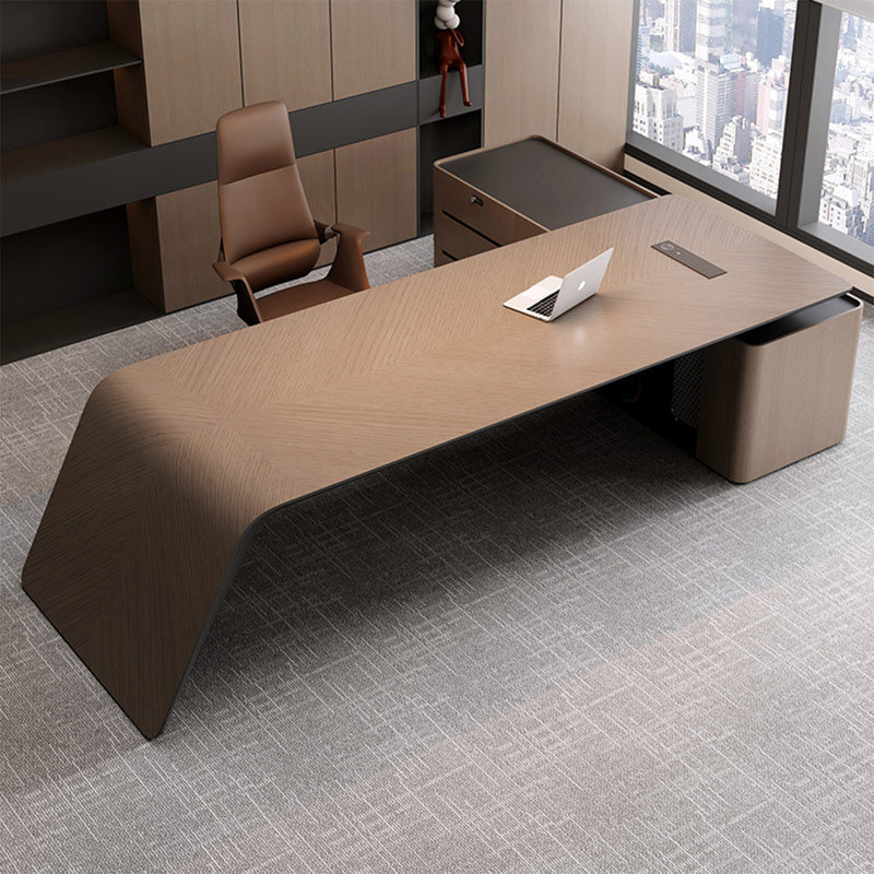 Bureau rectangulaire 110,24 po, 29.53" H x 110.24" W x 37.4" D