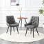 Chaise en cuir PU - Coussin en mousse imperméable, résistant aux égratignures et à haute résilience-2113624403-2113624412
