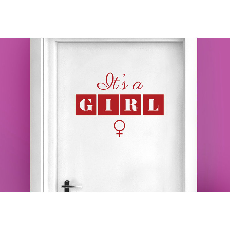 Wall Decal, Dark Red