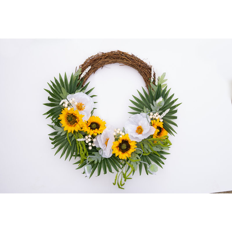 Handcrafted Faux 19'' Wreath