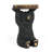 Black Bear Side Table Pedestal End Table Stool(Only Including Table)
