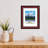 Ashalina Cherry Wood Picture Frame with Mat-434031641