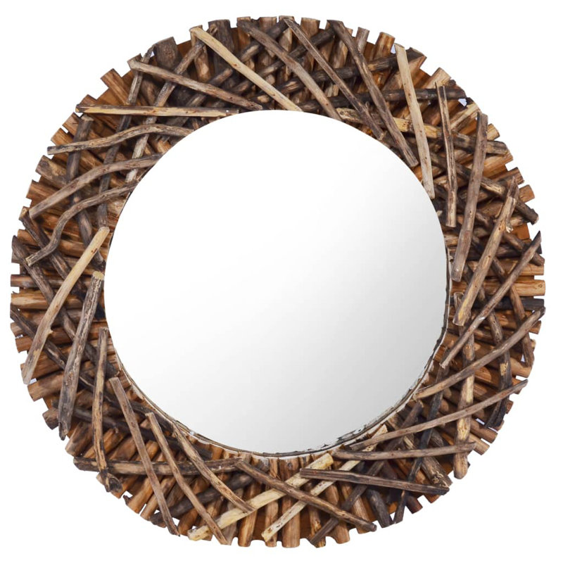 Jakey Wall Mirror, 60cm H x 60cm W