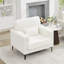 Fauteuil d'appoint surdimensionné avec pieds en métal, fauteuil et demi confortable-178812117-178812126