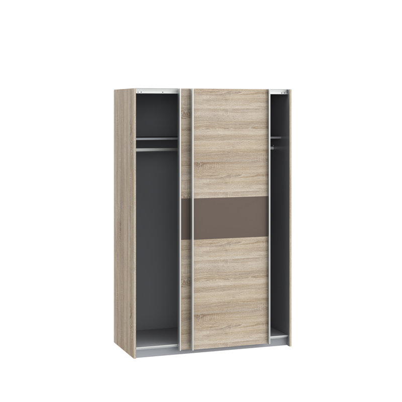 Armoire Bearman, Beige / Brun