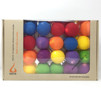 Misti LED Cotton Ball String Light