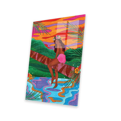 Hawaiian Dreams par Olivia Burki - peinture sans cadre