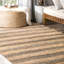  Tapis rayé en jute Natural Sycamore-379516431