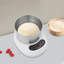 Machine à pâte électrique avec fonction ferment - bleu et blanc 12 po (P) * 9,8 po (l) * 10 po (H)