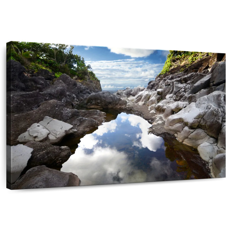 Reflecting Ravine, 34" H x 51" W
