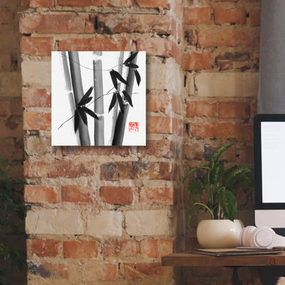 «Bamboo Carre 01» par Pechane, art mural sur toile