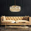 Bythwood 5 - Light Glam Crystal Drum Chandelier for Bedroom-445700928