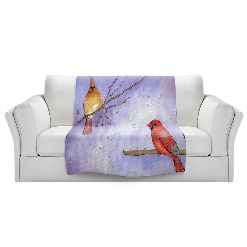 Couverture  Cordial Cardinals, 68 po x 80 po