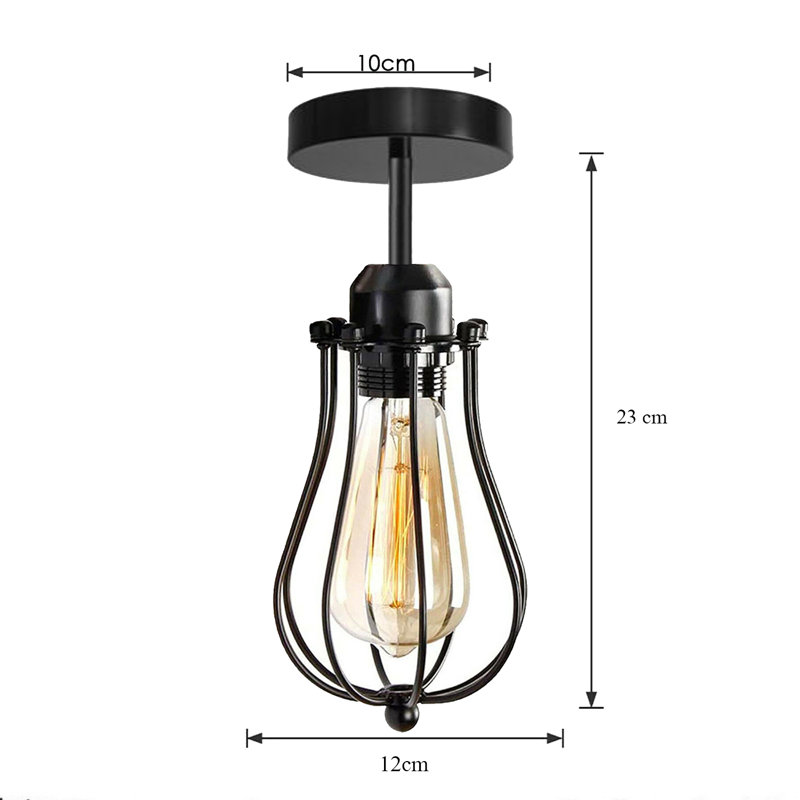 Burtrum Semi Flush Mount