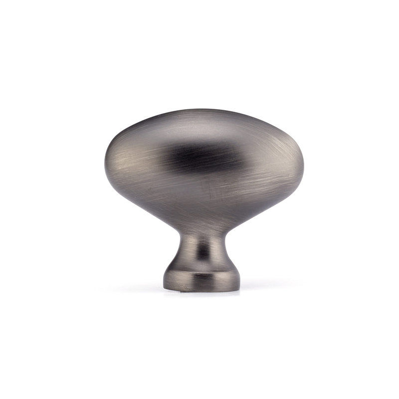 Poignée ovale Expression, Nickel antique