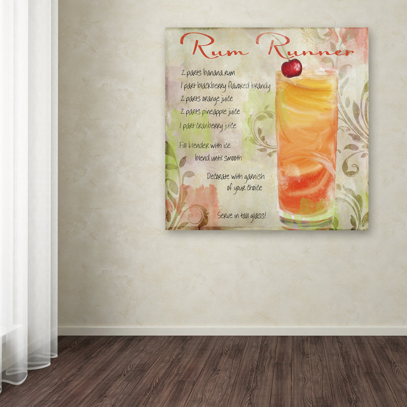 «Cocktail Quartet III» par Jadaya, art textuel sur toile tendue, H 35 po x l 35 po x P 2 po