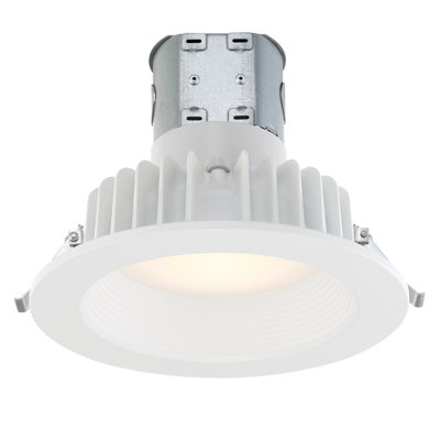Dittmer 6'' 12.5 Watt Dimmable Air-Tight IC Rated Standard Recessed Lighting Kit