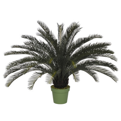 Plante de palmier en pot en pot 27 po artificiel