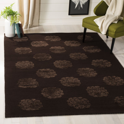 Tapis floral en laine et en soie Martha Stewart Classics