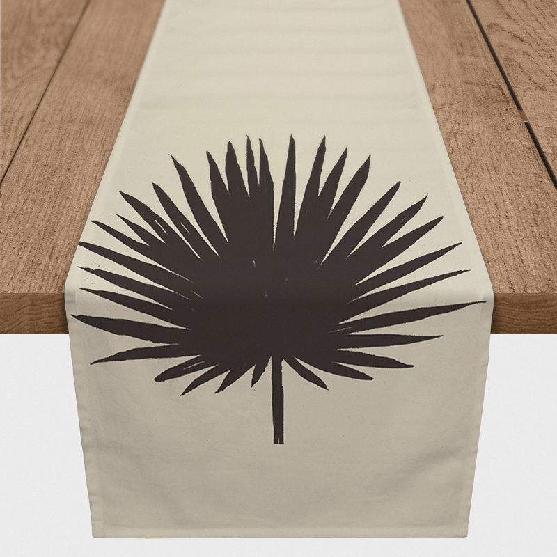Chemin de table Large Palm, 72 po x 16 po