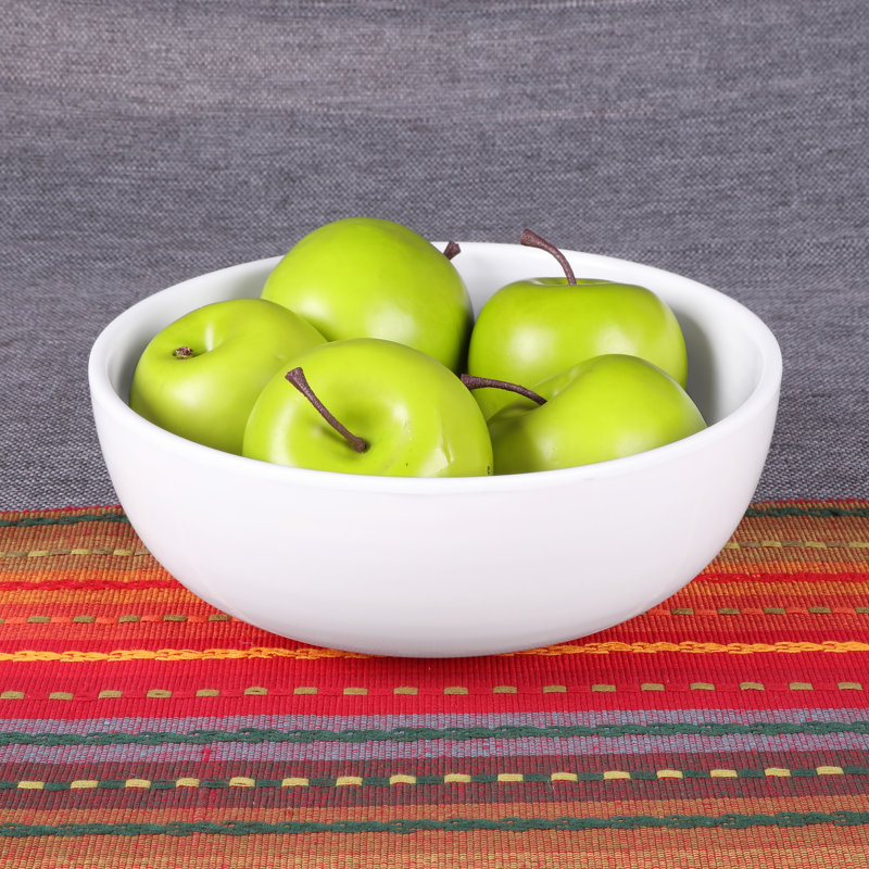Elite Global Solutions Melamine Serving Bowl, White