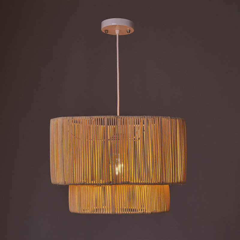 Tilda 1 - Light White Drum Pendant