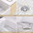 Fireclay 36 x 18 White Farmhouse Kitchen Sink Apron Front Large & Deep Farm Sink Single Bowl with Grid & Basket Strainer