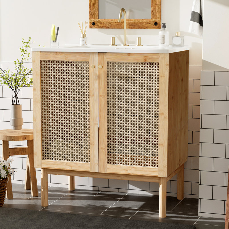 Meuble-lavabo de 30 pouces - Créez une atmosphère relaxante, créez du charme