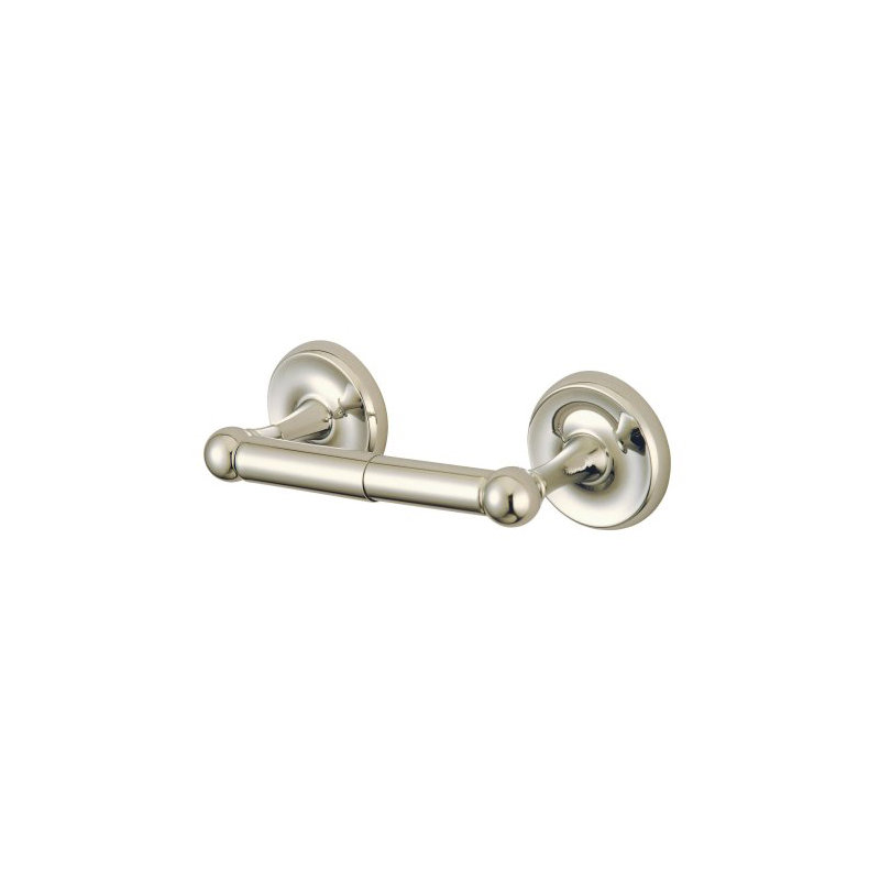 Elizabeth Wall Mounted Toilet Paper Holder, Satin Nickel