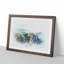 Cabo San Lucas Skyline in Mexico in Abstract - Picture Frame Graphic Art Print-55680702-55680696