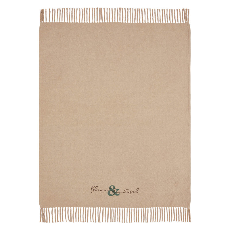 Jeté tissé 50 x 60 Harvest Blessings