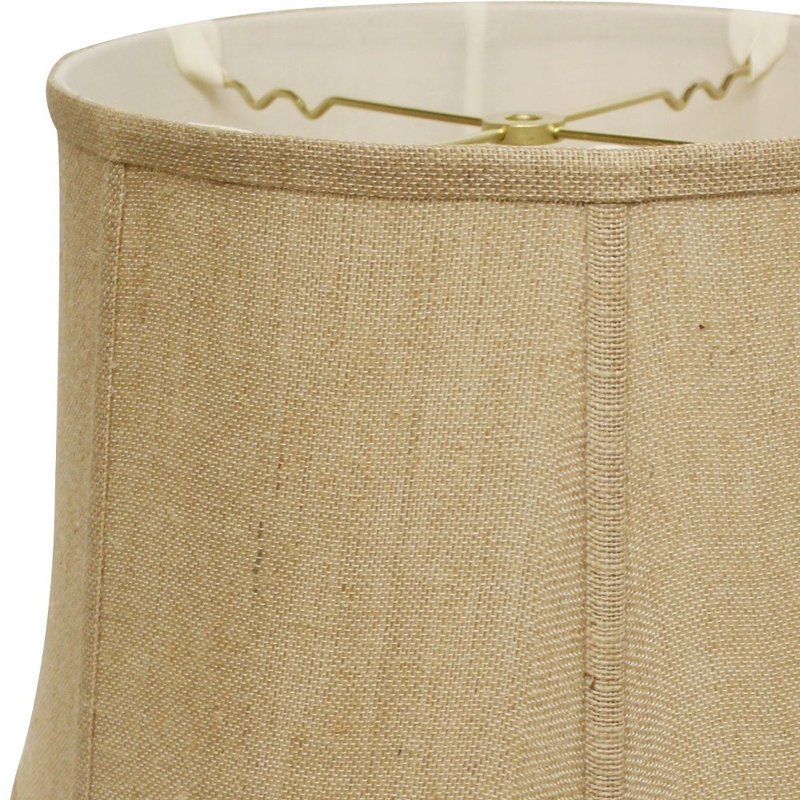 Abat-jour tambour en toile 19 po
