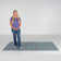 Lummus Machine Washable Damask Indoor / Outdoor Area Rug 