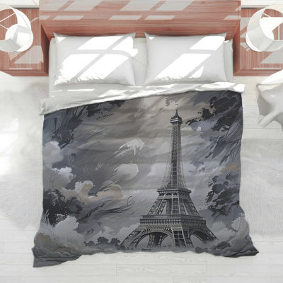 Édredon Tour Eiffel Bedding Architecture Modern