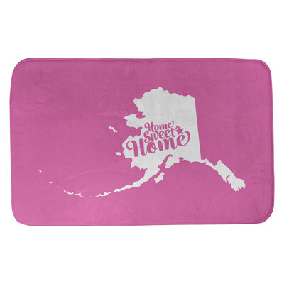 Tapis pour salle de bain en microfibre antidérapant antidérapant Home Sweet