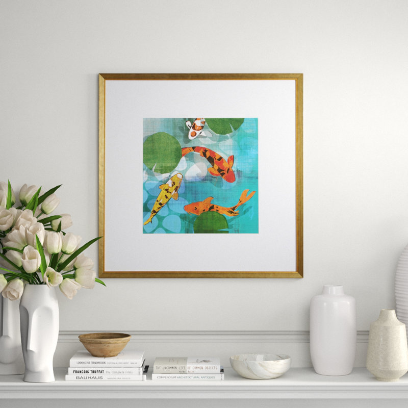 Lucky Koi II Print by Venter